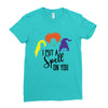 spell on you Ladies Fitted T-Shirt