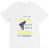Butterfly Miracles V-Neck Tee