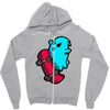 radical ghost Zipper Hoodie