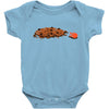cookie crumbled Baby Bodysuit