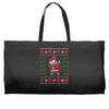 pug christmas Weekender Totes