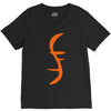 helix of heroes funny retro sci fi superhero symbol cool logo V-Neck Tee