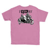 frideay white Youth Tee