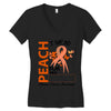 wear peach for  my [you can write any name] Women's V-Neck T-Shirt