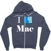 apple macintosh computer Zipper Hoodie