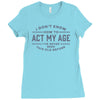 never been this old before Ladies Fitted T-Shirt