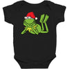 kermit christmas Baby Bodysuit