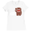 domo kun japanese tv, anime, manga comics Ladies Fitted T-Shirt
