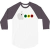 apple mac man 3/4 Sleeve Shirt