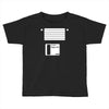 floppy disk Toddler T-shirt