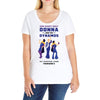 One Night Only Donna And The Dynamos Ladies Curvy T-Shirt