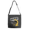 rawr means i love you Adjustable Strap Totes