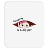 July Peeking Out Baby Girl Mousepad