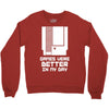 nes games were better unisex Crewneck Sweatshirt