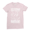 Veteran Don't Thank Me Thank My Grandpa Who Never Came Back Ladies Fitted T-Shirt