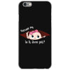 June Peeking Out Baby Girl iPhone 6/6s Case