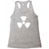 biohazard logo die cut vinyl Racerback Tank