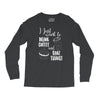 i just want to drink coffee &amp; bake things Long Sleeve Shirts