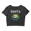 santa christmas Crop Top