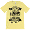 Super Cool Granddad Of A Freaking Awesome Granddaughter T-Shirt