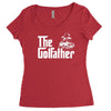 golf father Women's Triblend Scoop T-shirt