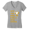 MAY THE ODDS BE EVER IN YOUR FAVOUR Women's V-Neck T-Shirt