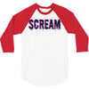 scream 3d 3/4 Sleeve Shirt