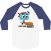 gumball test your might 3/4 Sleeve Shirt