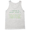 i before e grammar rule Tank Top