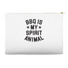 bbq spirit animal Accessory Pouches
