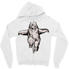 balance bear Zipper Hoodie