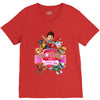 paw patrol birthday girl brother V-Neck Tee