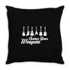 choose your weapon Throw Pillow