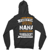 Super Cool Nana Of A Freaking Awesome Granddaughter Zipper Hoodie