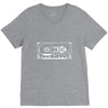 audio cassette 80's 90's party hip hop nostalgia retro V-Neck Tee