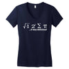 pi delicious math Women's V-Neck T-Shirt