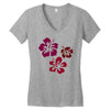 flowers Women's V-Neck T-Shirt