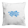 bargain paradise garage sign Throw Pillow