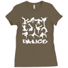 dance street dance adult Ladies Fitted T-Shirt
