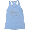 basketball sport bball streetball sportswear usa baskets ball Racerback Tank