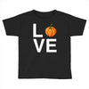 love pumpkin Toddler T-shirt
