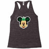 mickey dope ganja Racerback Tank