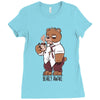 bearly awake Ladies Fitted T-Shirt
