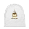 funny retro coffee Baby Beanies