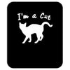 i am a cat lover Mousepad