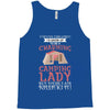 camping lady Tank Top