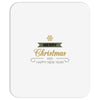 snow merry christmas Mousepad