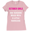 October Girls Ladies Fitted T-Shirt