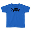 evolve t shirt small funny evolution science atheist darwin atheism fi Toddler T-shirt