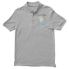 unicorns are born in april cute unicorn Polo Shirt